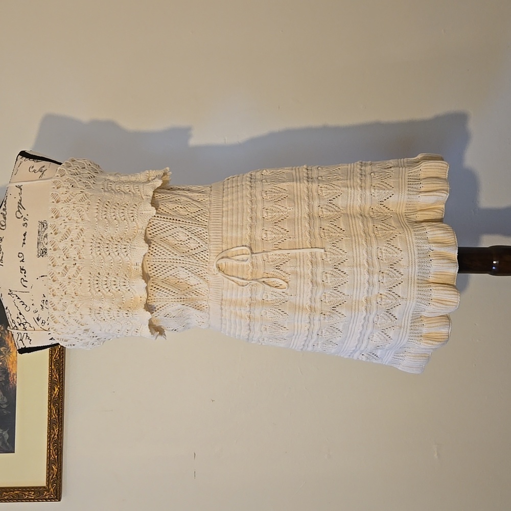 Vintage Havana Ivory Knit Dress